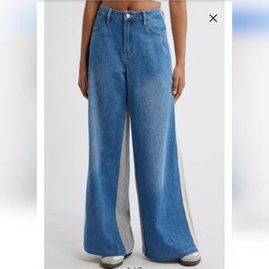 PTCL NWTs Stripe Wide Leg Jeans